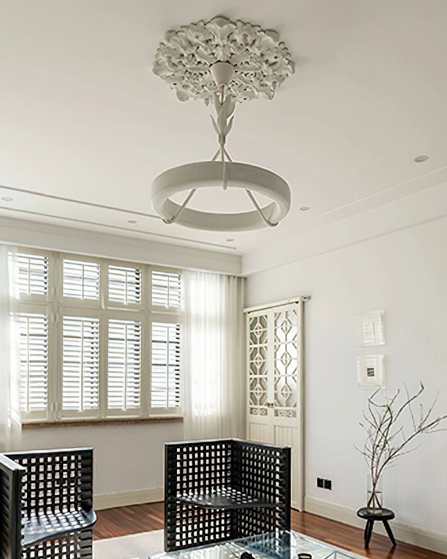 Tinsley Plaster Chandelier - Vakkerlight