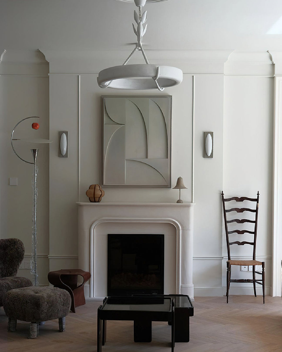 Tinsley Plaster Chandelier - Vakkerlight