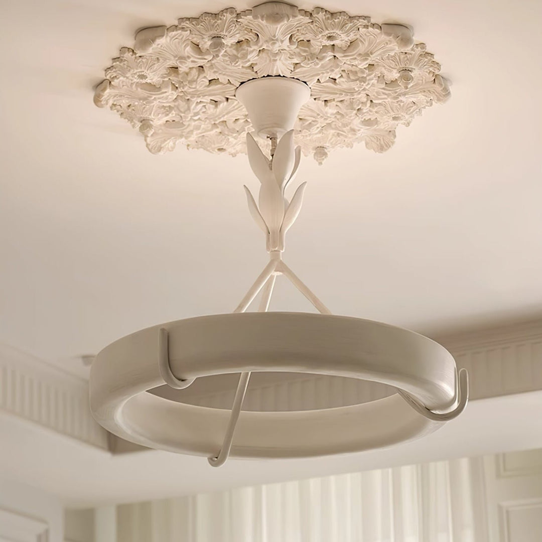 Tinsley Plaster Chandelier - Vakkerlight
