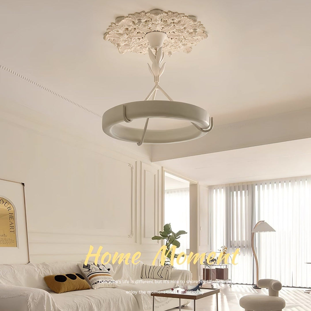 Tinsley Plaster Chandelier - Vakkerlight
