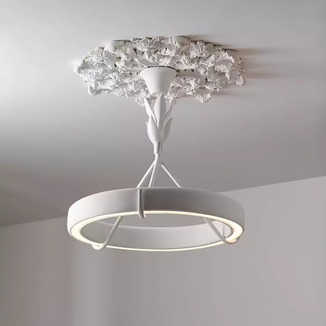 Tinsley Plaster Chandelier - Vakkerlight