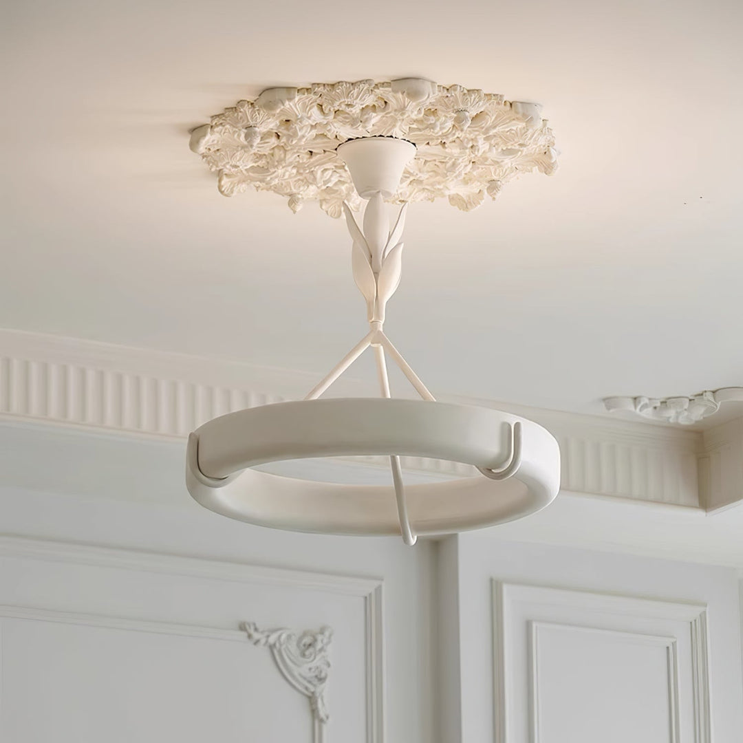 Tinsley Plaster Chandelier - Vakkerlight