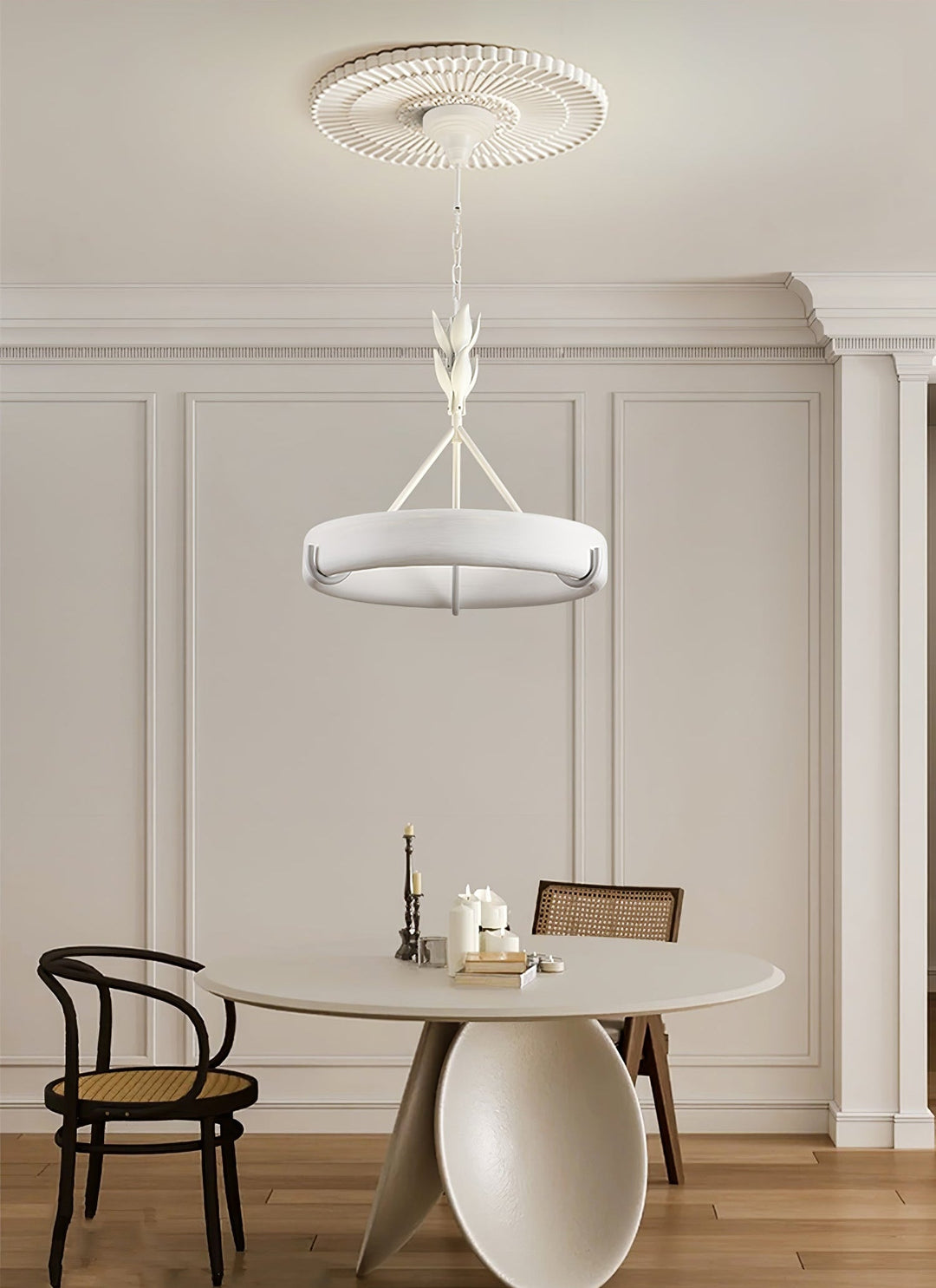 Tinsley Plaster Chandelier - Vakkerlight