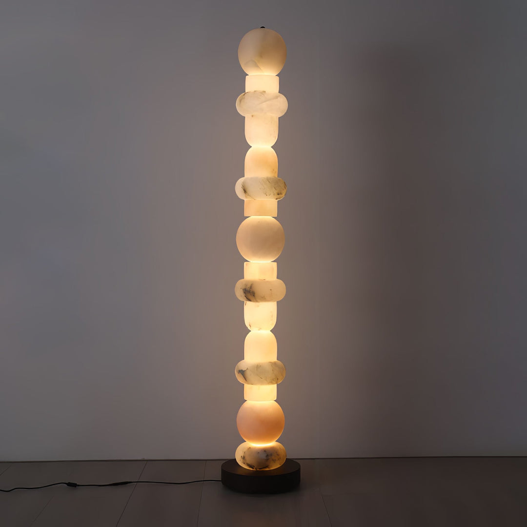 Spanish Alabaster Floor Lamp - Vakkerlight