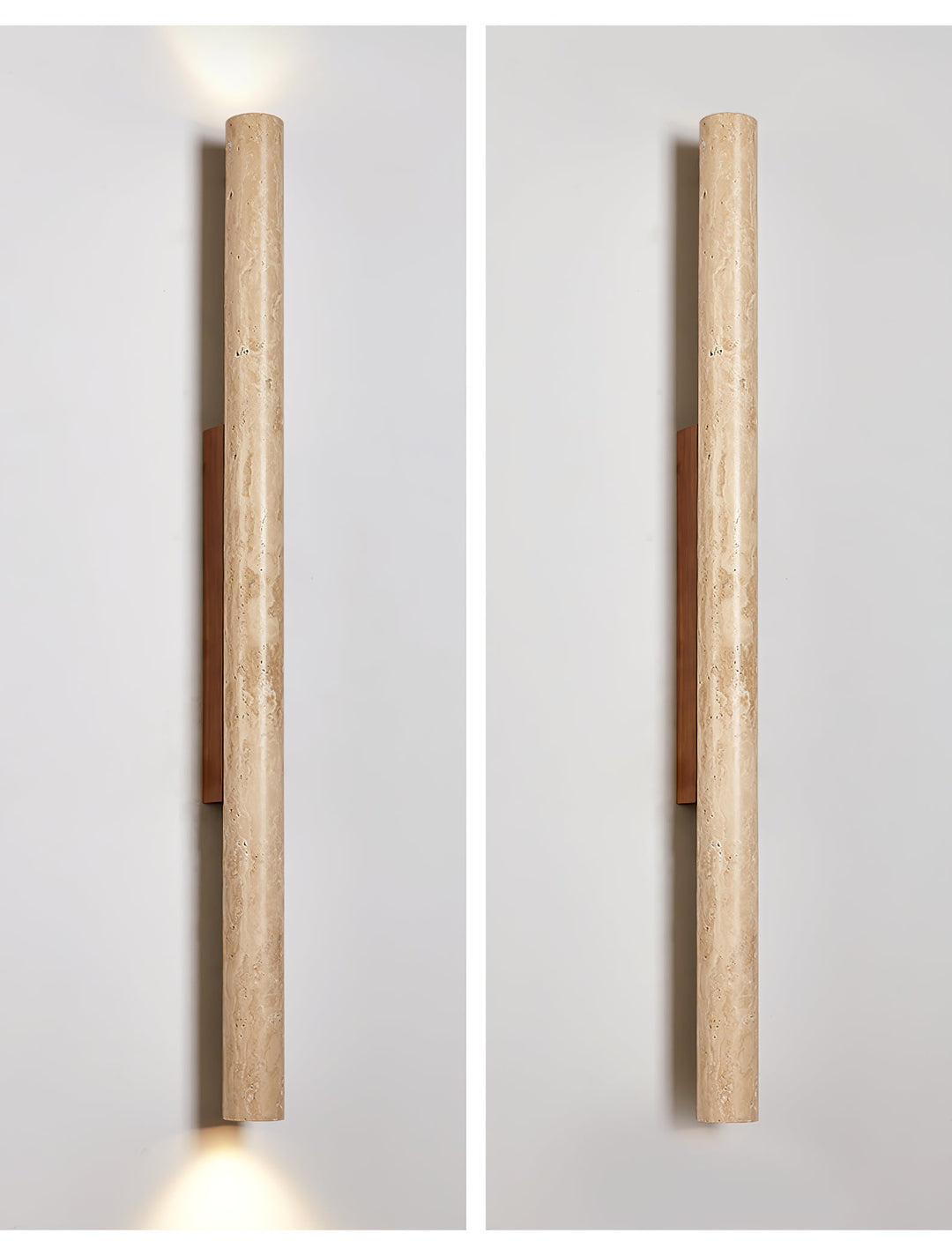 Travertine Column Wall Light - Vakkerlight