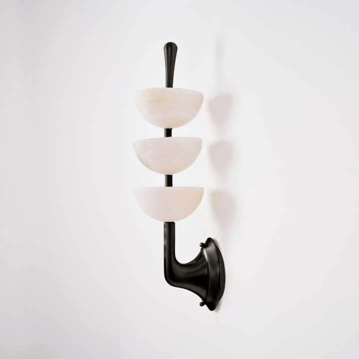 Triple Alabaster Wall Sconce - Vakkerlight