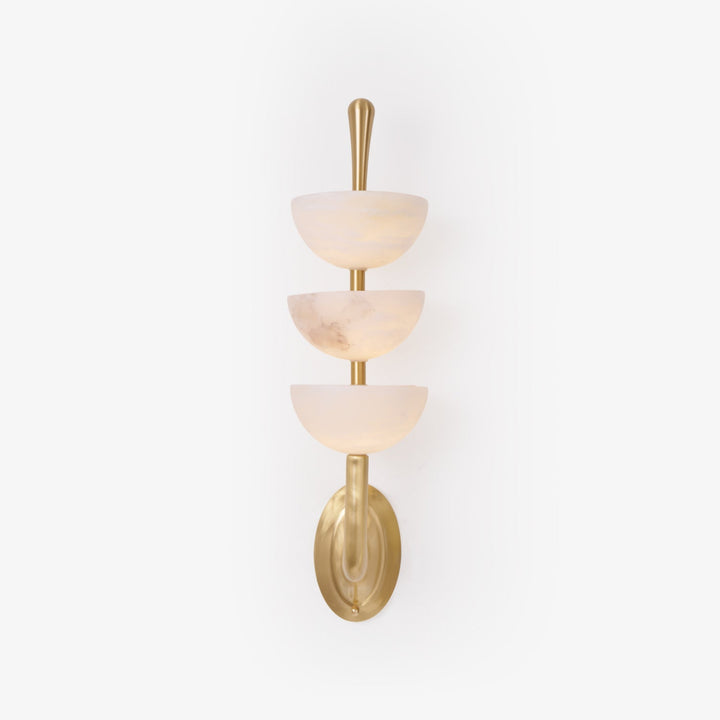 Triple Alabaster Wall Sconce - Vakkerlight