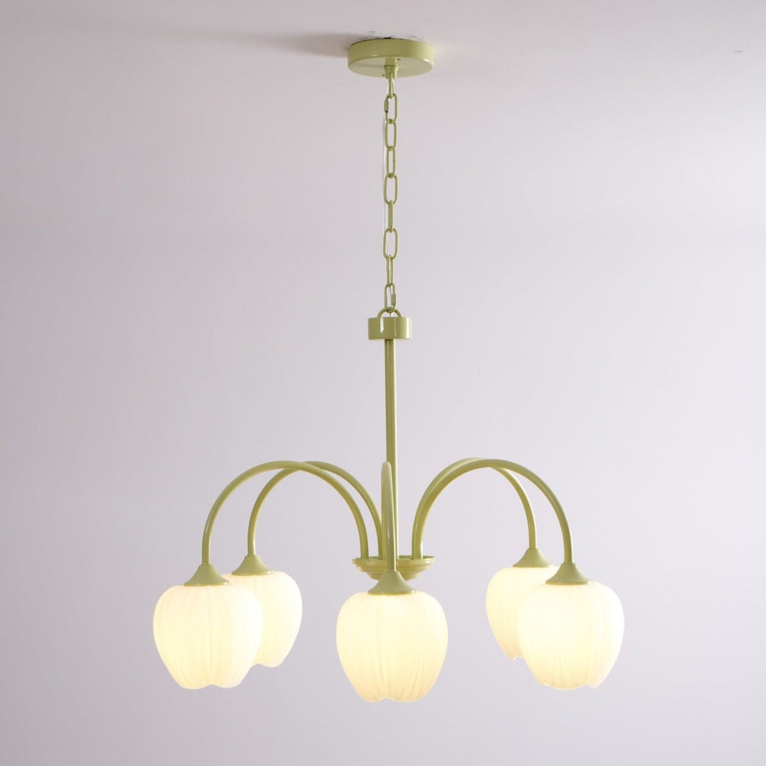Tulip Matcha Chandelier - Vakkerlight