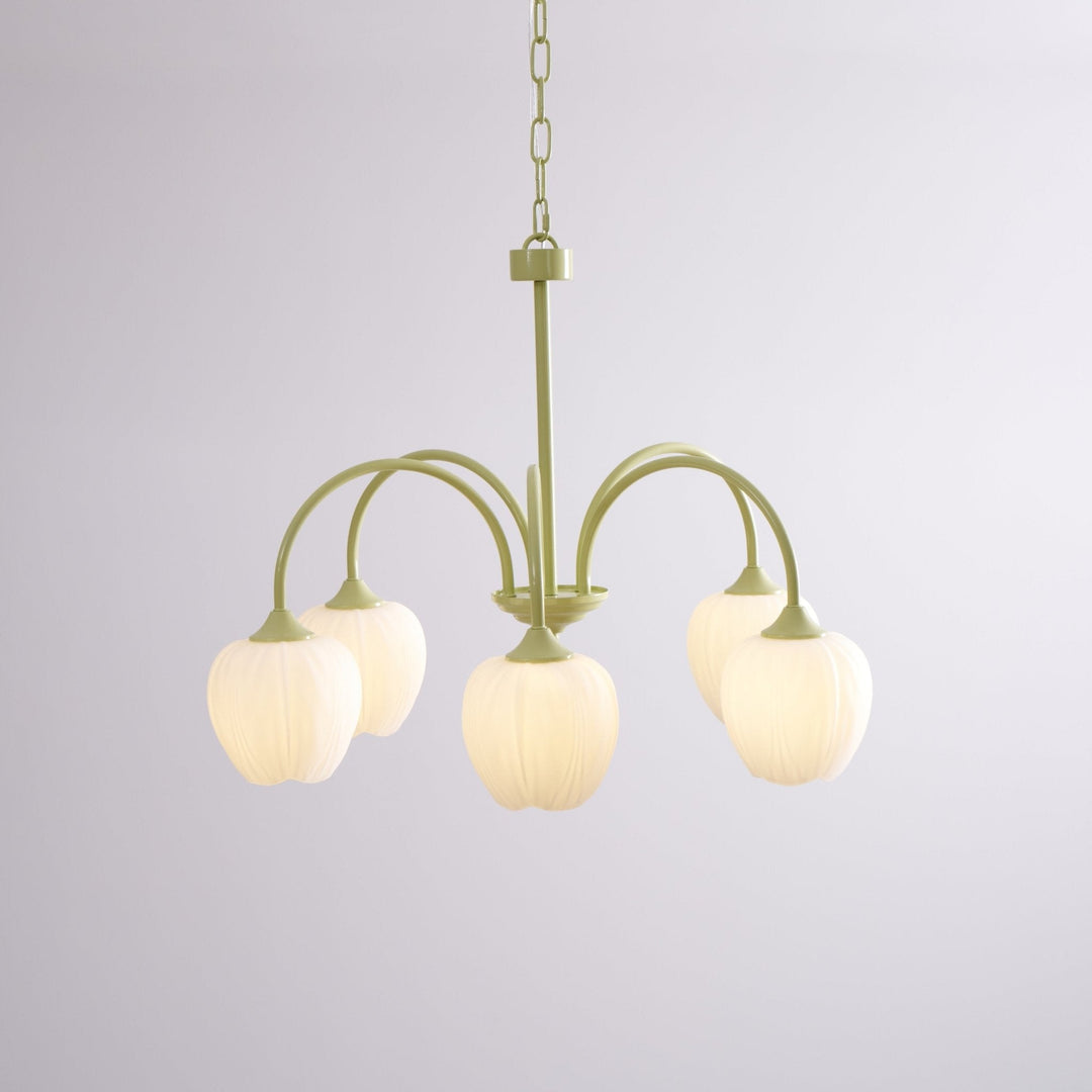 Tulip Matcha Chandelier - Vakkerlight