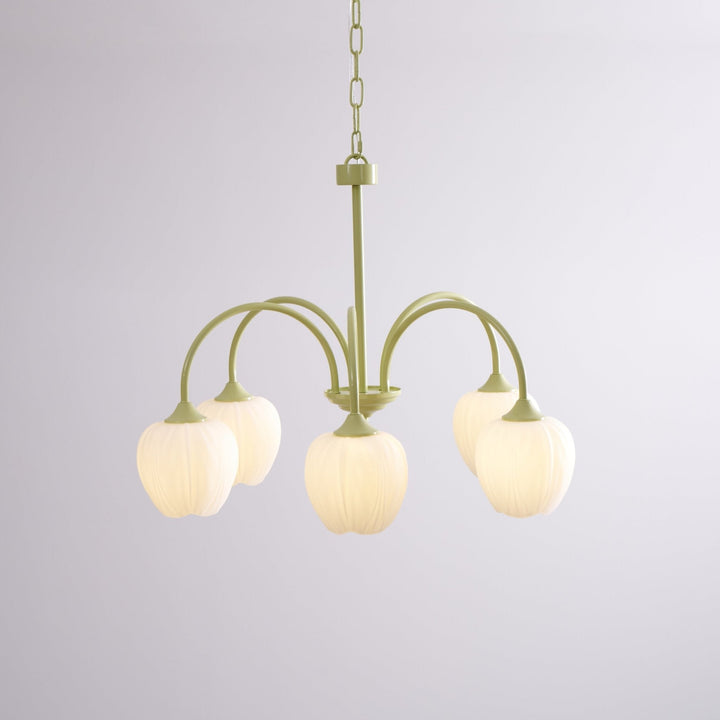 Tulip Matcha Chandelier - Vakkerlight