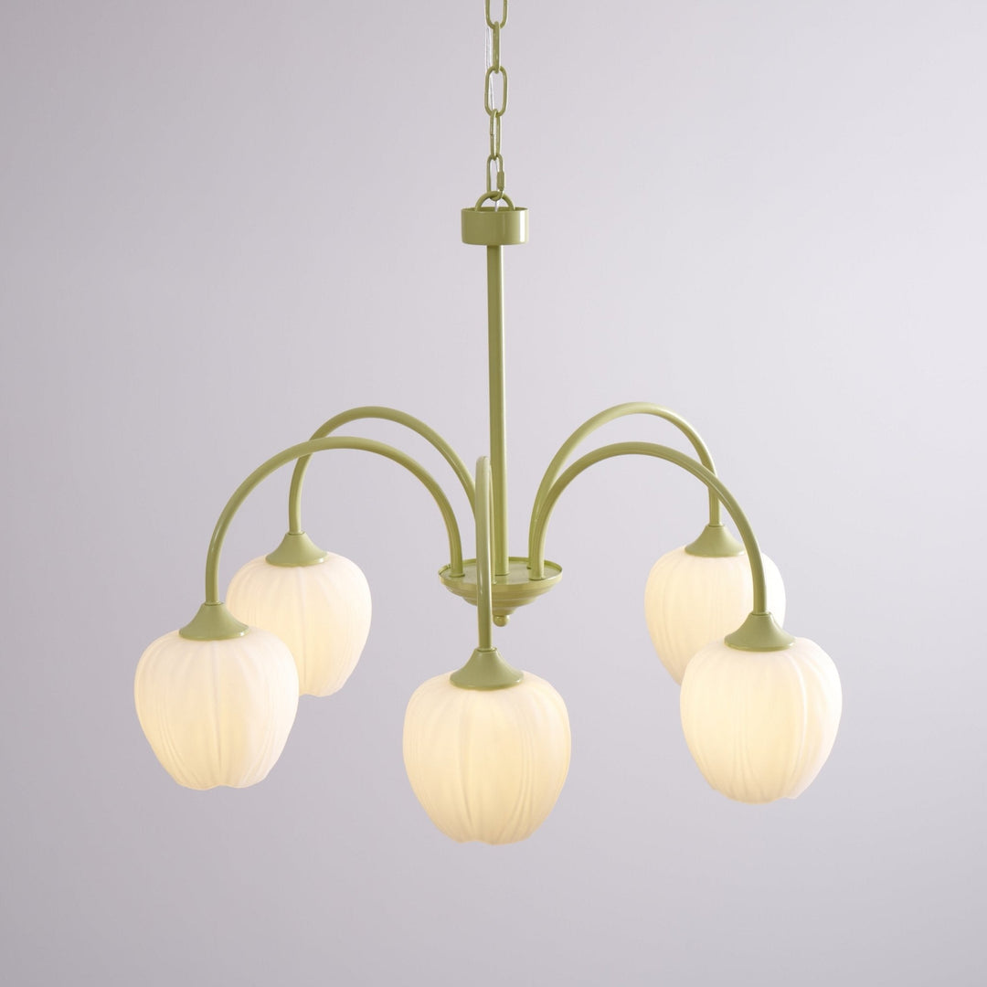 Tulip Matcha Chandelier - Vakkerlight