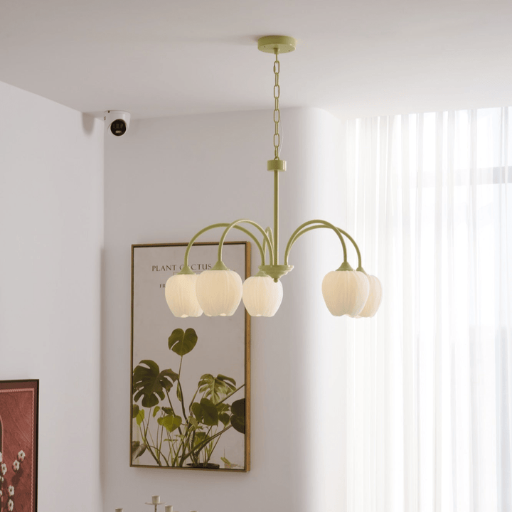 Tulip Matcha Chandelier - Vakkerlight