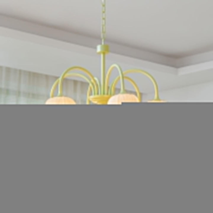 Tulip Matcha Chandelier - Vakkerlight
