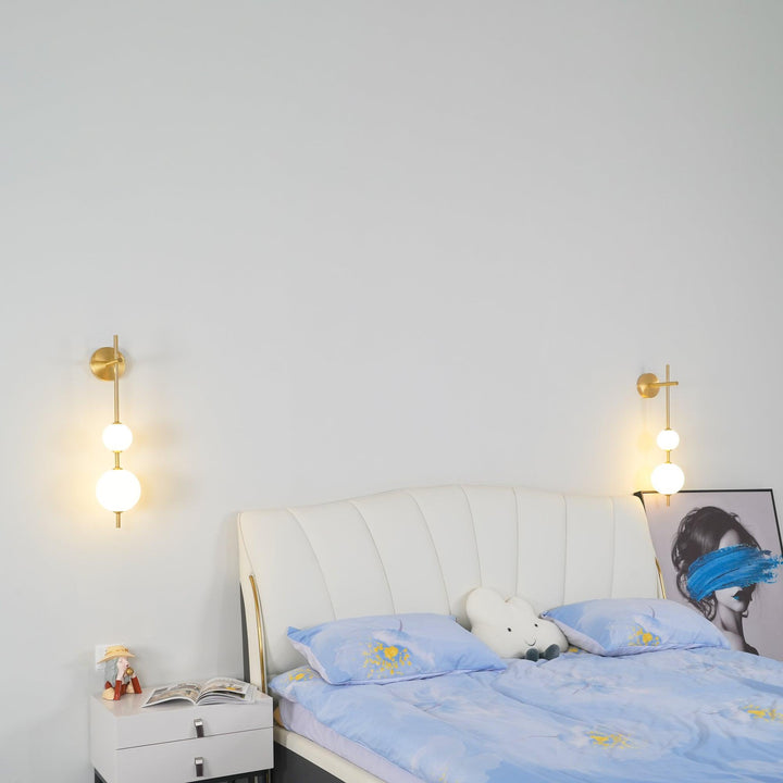 Vertical Globe Plug - in Wall Lamp - Vakkerlight