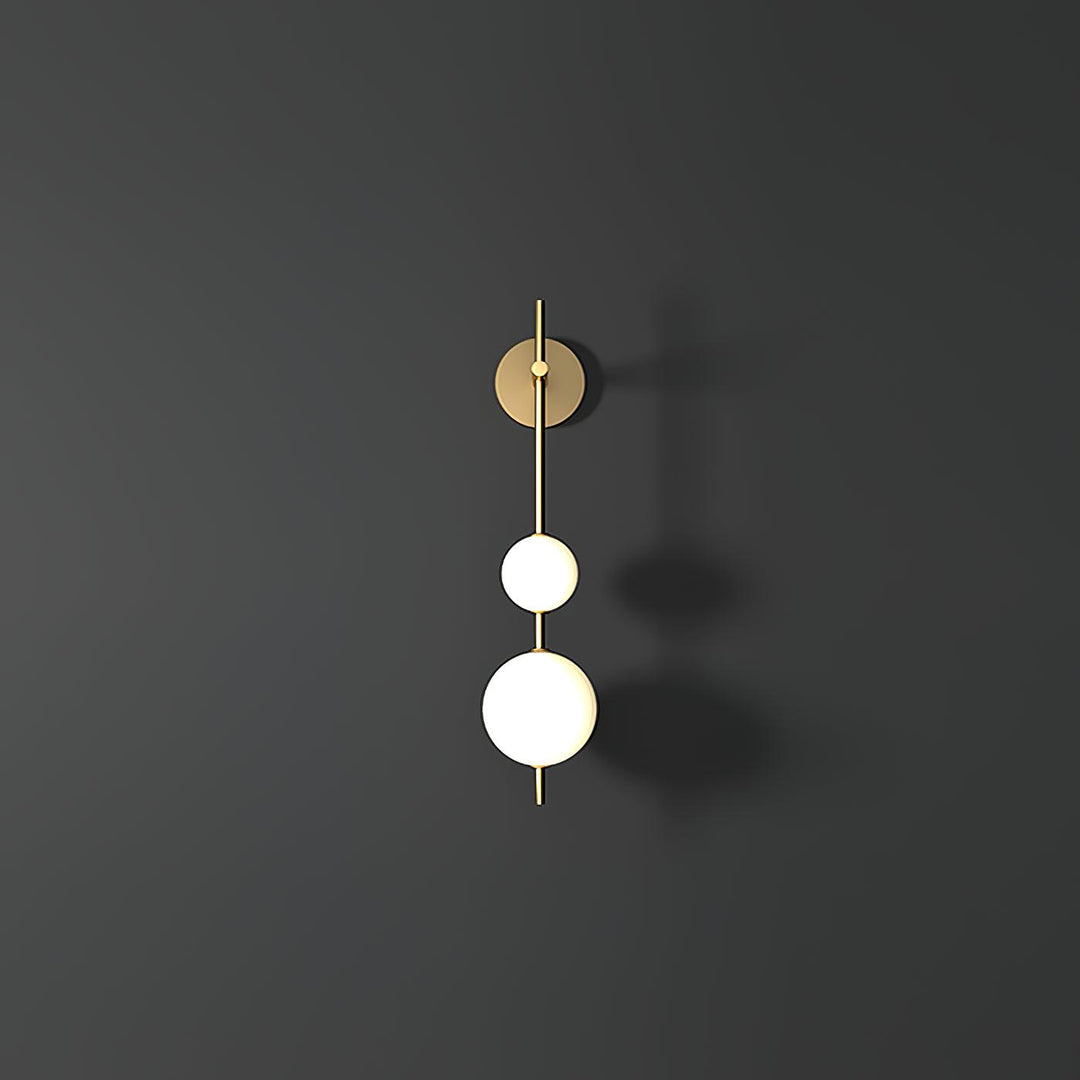 Vertical Globe Plug - in Wall Lamp - Vakkerlight