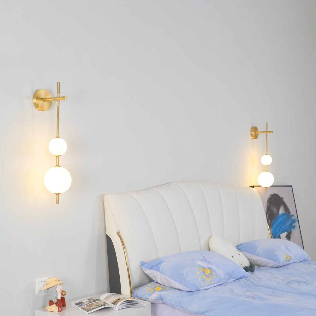 Vertical Globe Plug - in Wall Lamp - Vakkerlight