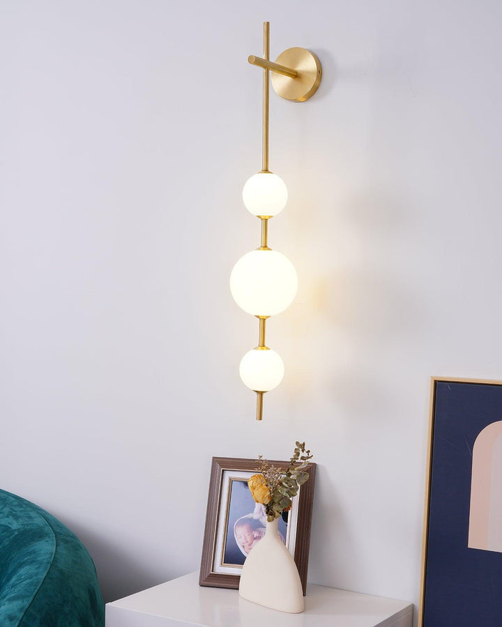 Vertical Globe Plug - in Wall Lamp - Vakkerlight