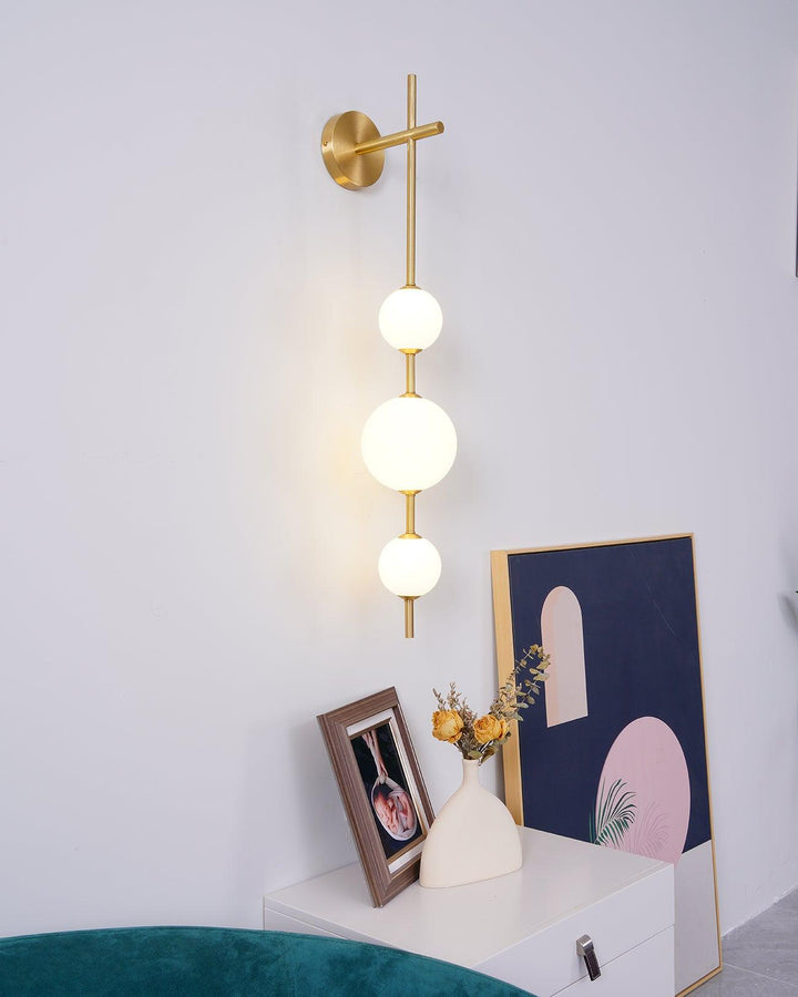 Vertical Globe Plug - in Wall Lamp - Vakkerlight
