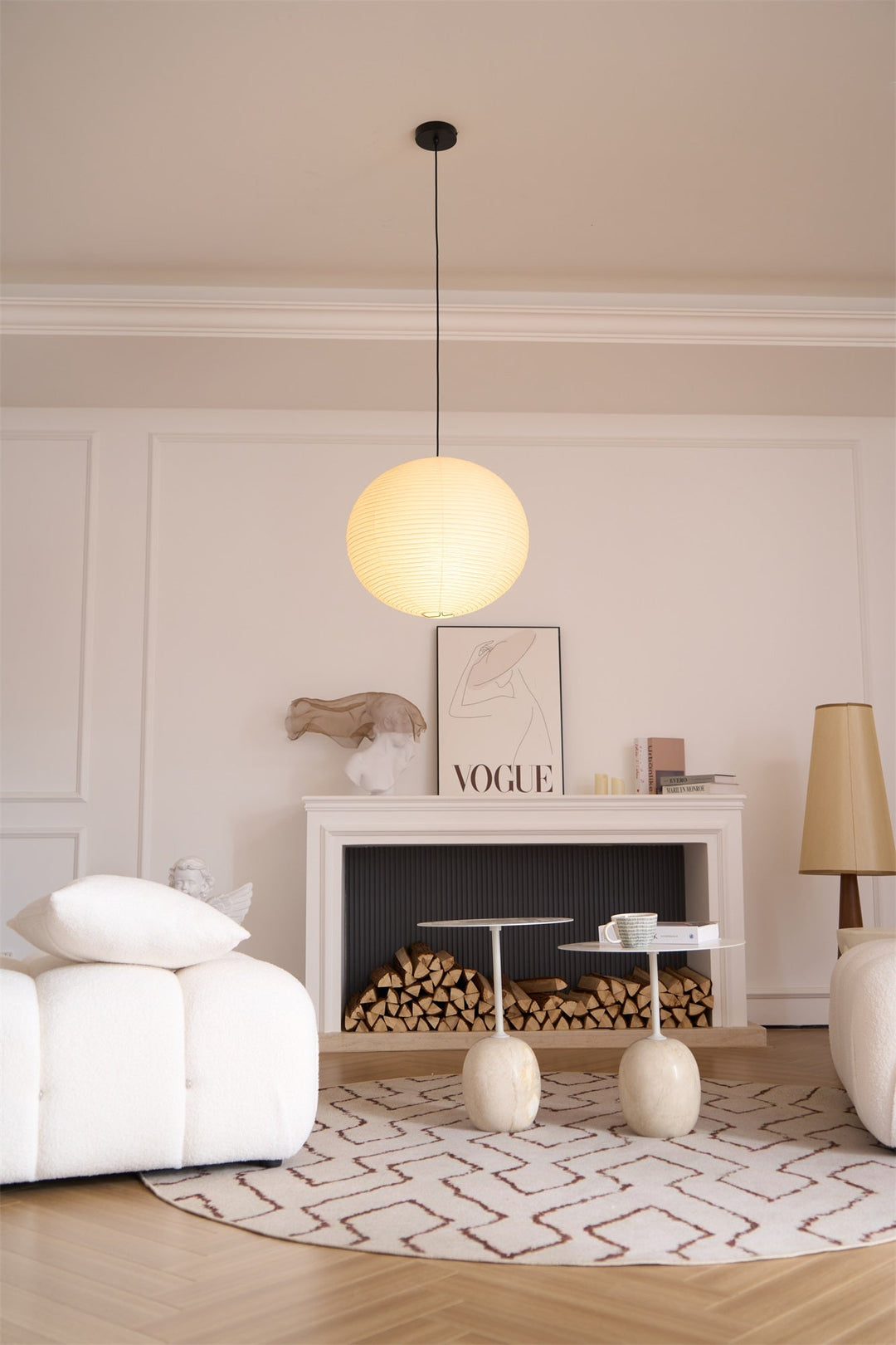 Washi Paper A Pendant Lamp - Vakkerlight