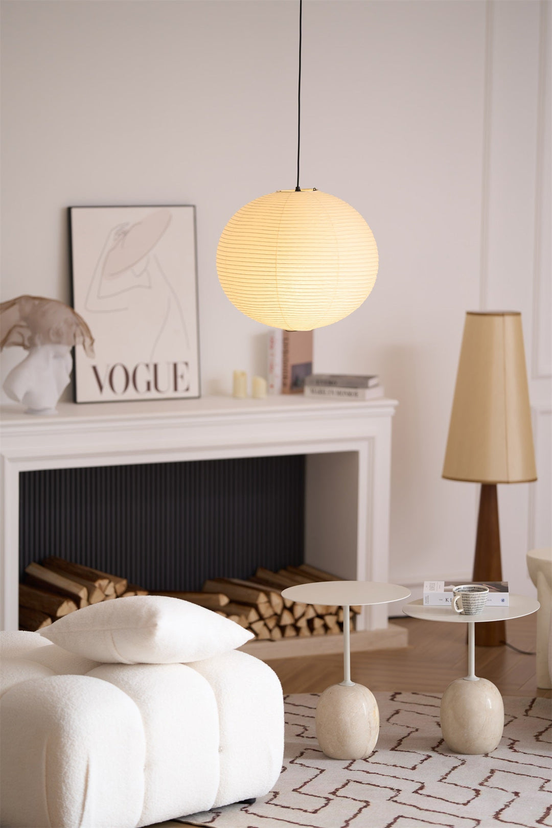 Washi Paper A Pendant Lamp - Vakkerlight