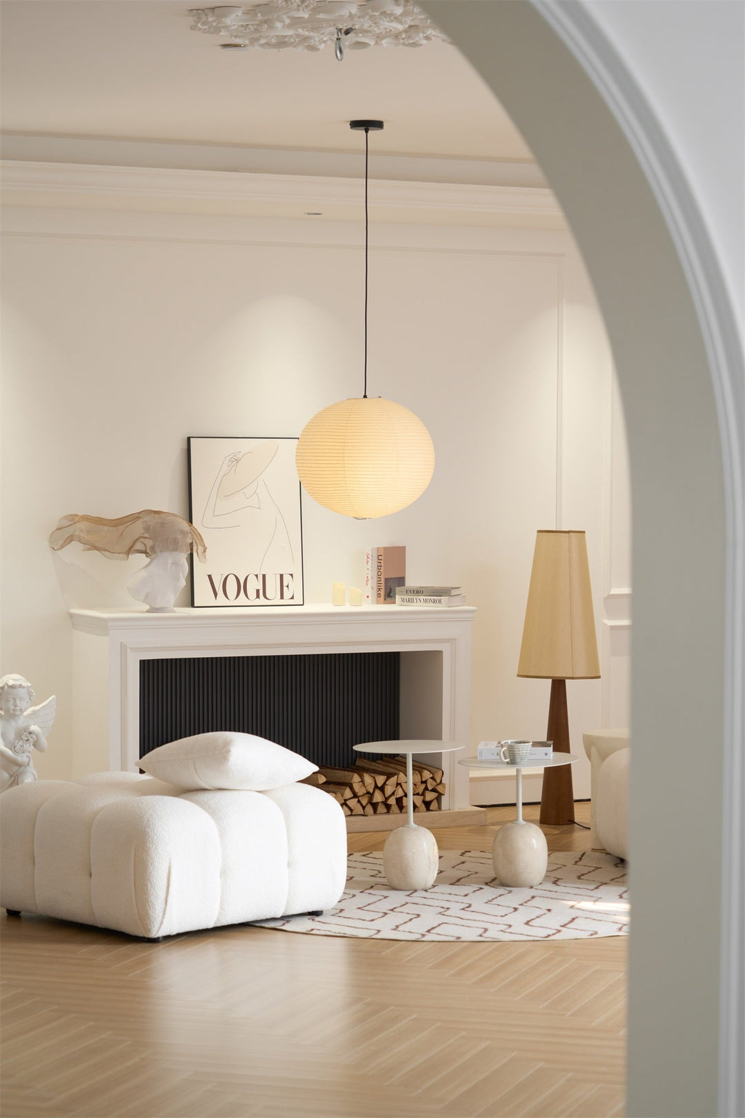 Washi Paper A Pendant Lamp - Vakkerlight