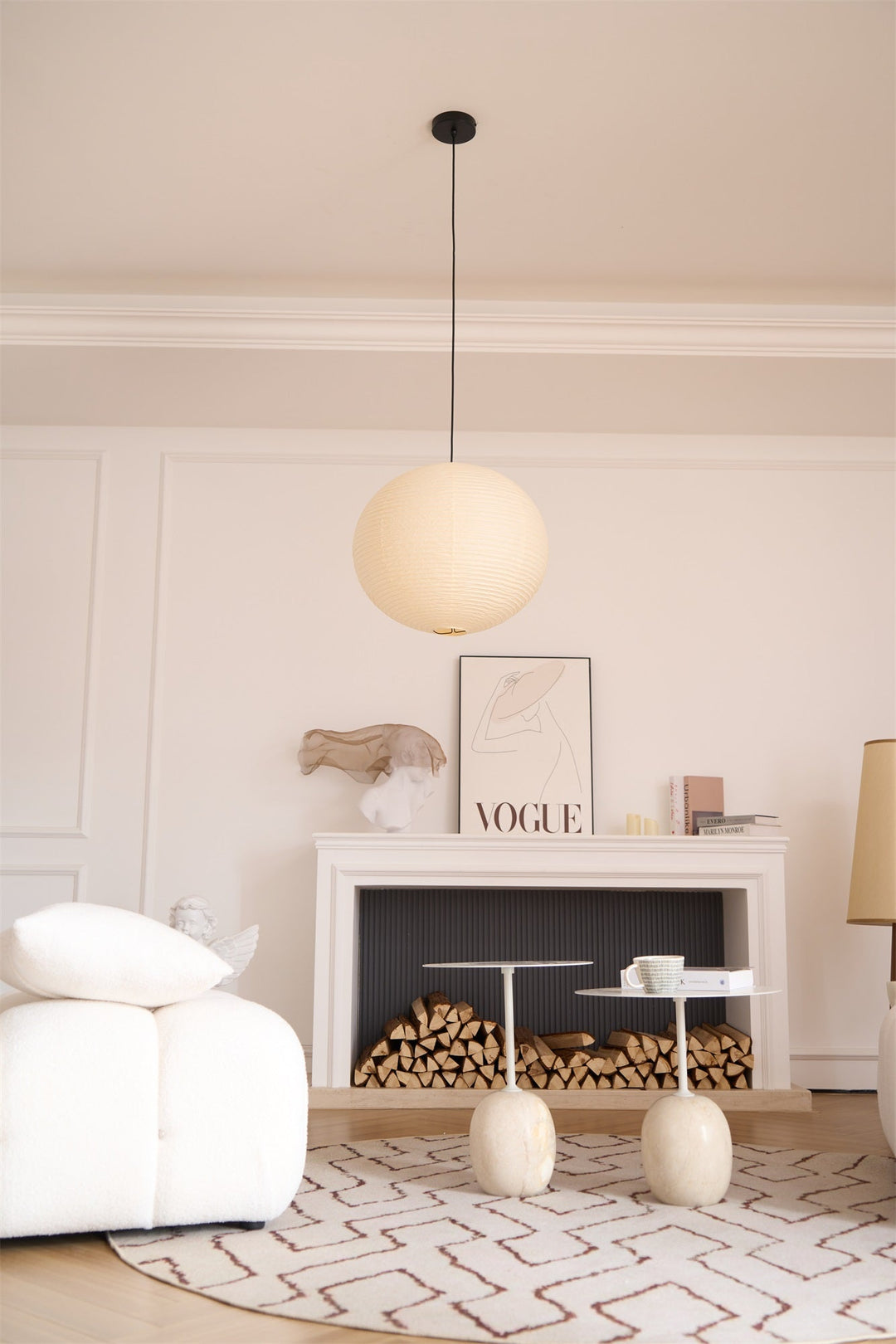 Washi Paper A Pendant Lamp - Vakkerlight