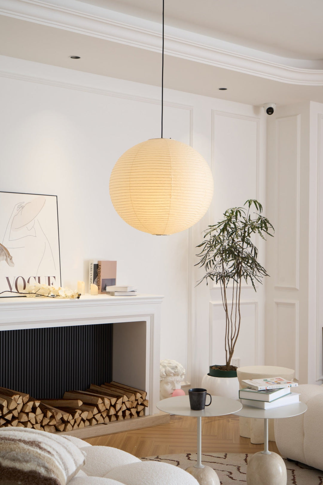 Washi Paper A Pendant Lamp - Vakkerlight