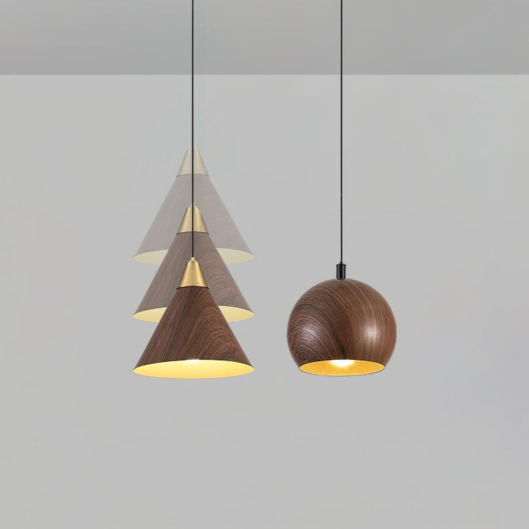 Wood Grain Pendant Lamp - Vakkerlight