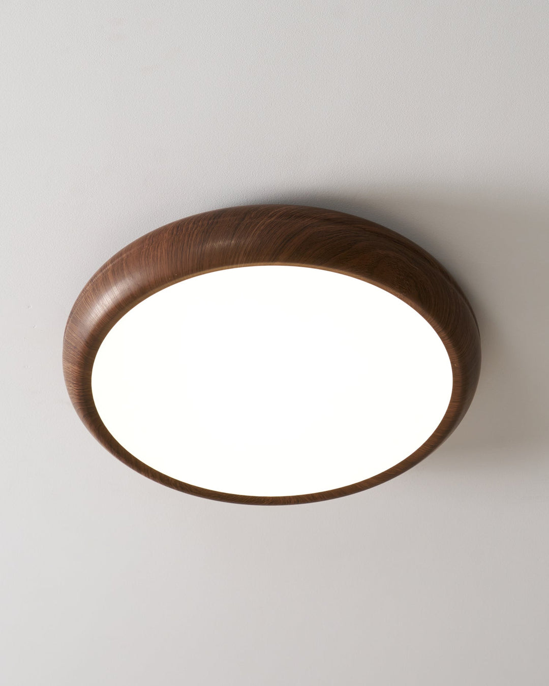 Wood Grain Round Ceiling Lamp - Vakkerlight