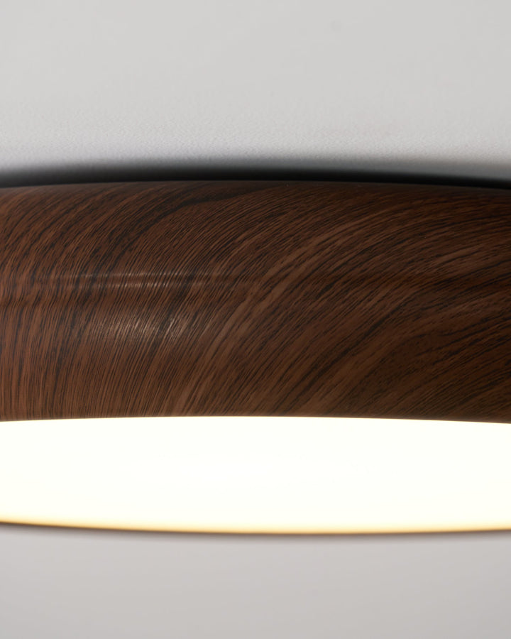 Wood Grain Round Ceiling Lamp - Vakkerlight