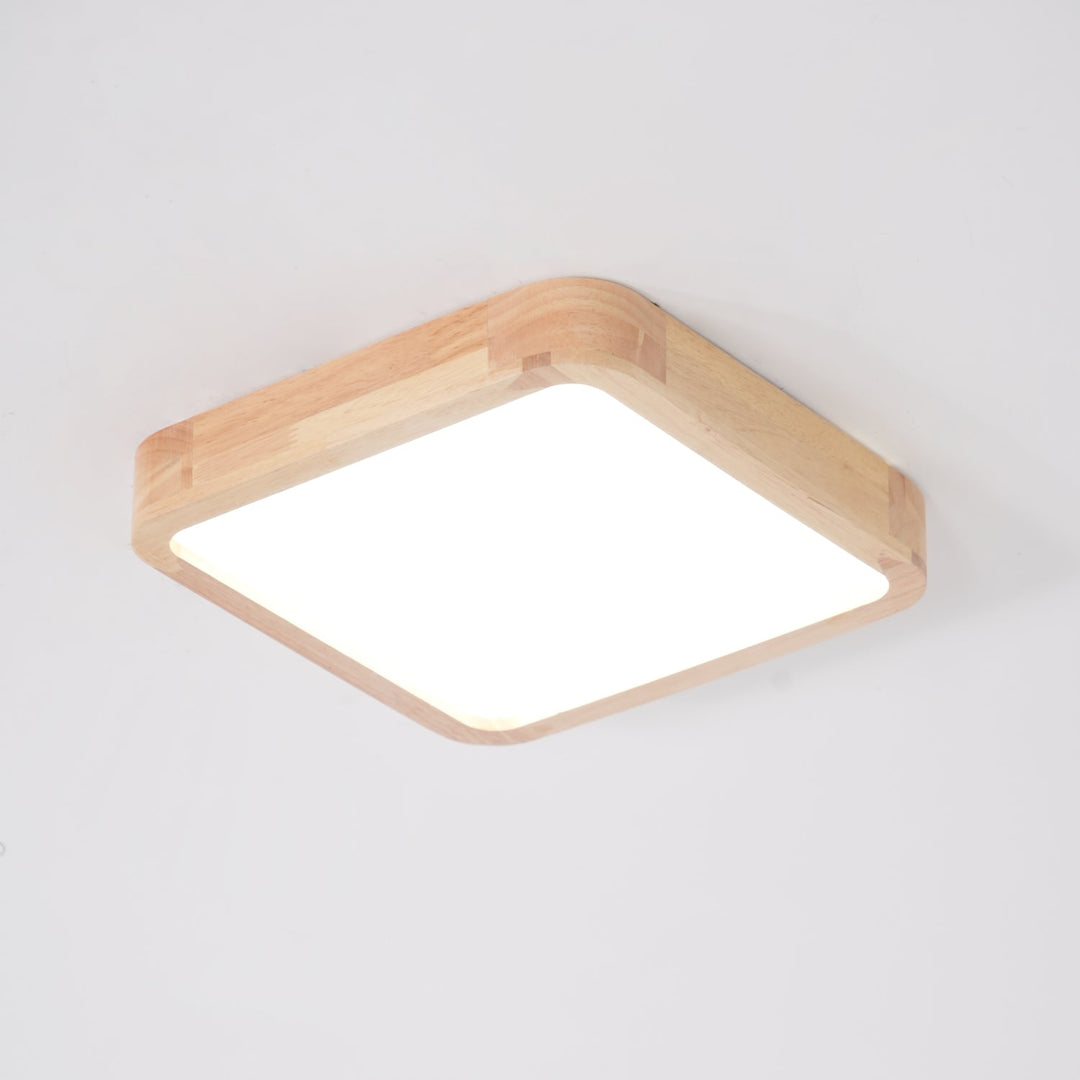 Wooden Geometric Ceiling Light - Vakkerlight