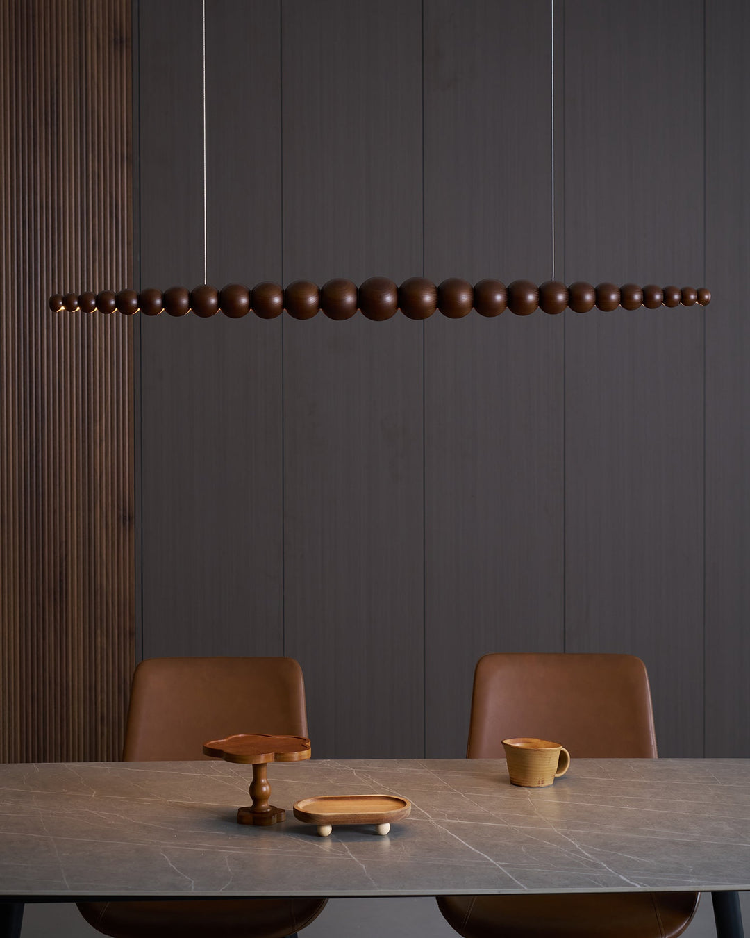 Woodline Orb Pendant Light - Vakkerlight