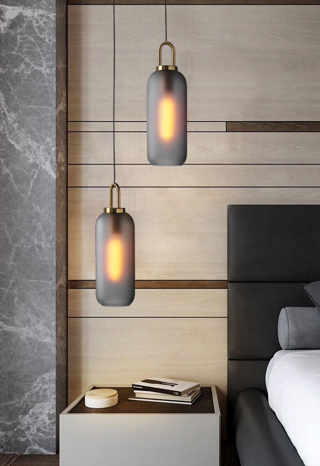 Pendulum Glass Pendant Lamp - Vakkerlight