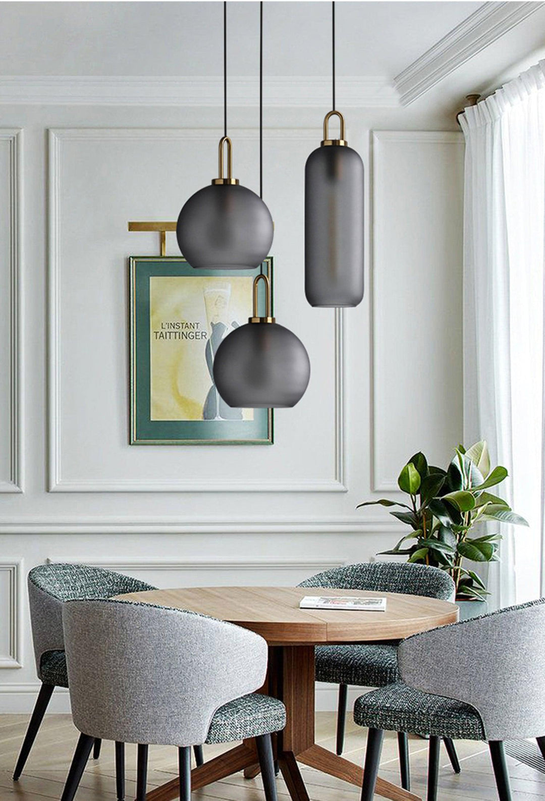 Pendulum Glass Pendant Lamp - Vakkerlight