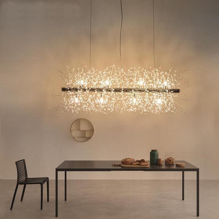 Crystal Dandelion Chandelier - Vakkerlight