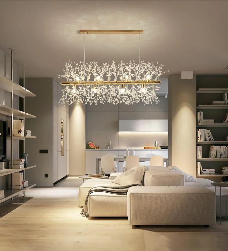 Crystal Dandelion Chandelier - Vakkerlight